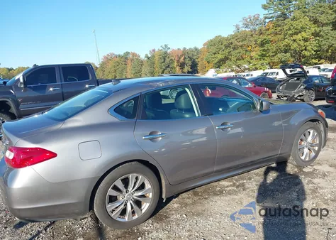 2013 Infiniti M37 из США, поврежденный, VIN JN1BY1AP9DM511730